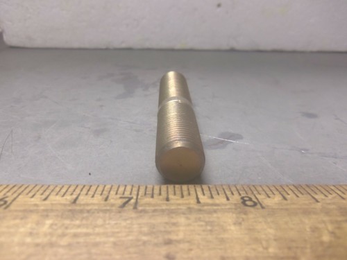 Double-End Threaded Steel Stud - 2 ¾" x ½” Threaded Diameter (NOS) - Picture 3 of 12