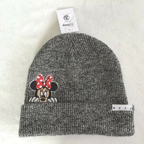 Minnie Mouse Neff Disney Gray Knit 
