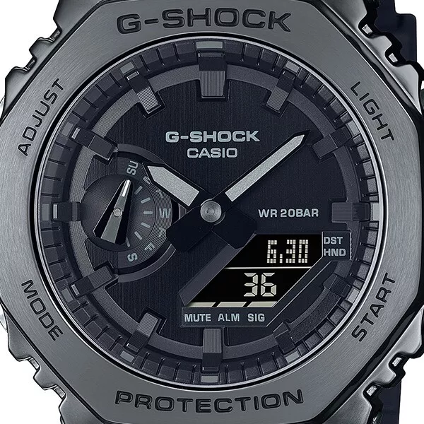 detekterbare Fortære Grøn CASIO G-SHOCK blackout GM-2100BB-1AJF men&#039;s watch octagon 2023 NEW |  eBay