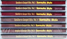 Southern Gospel Hits Volumes 1-7 SET Karaoke Style NEW CD G Daywind 42 Songs