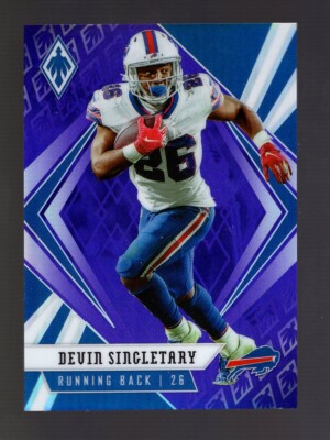 2020 PHOENIX PURPLE #88 DEVIN SINGLETARY 6/149 BUFFALO BILLS
