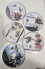 Lot Of 5 PS3 Football Games - Madden 10, 12, 25 & NCAA 09, 12 Discs Only