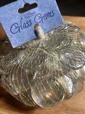 Brand New  Flat Round Glass Gems For Crafts Or Vase Filler