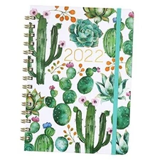 Planner - Weekly & Monthly Planner, 8.5" x 6.4", Flexible Hardcover, Medium