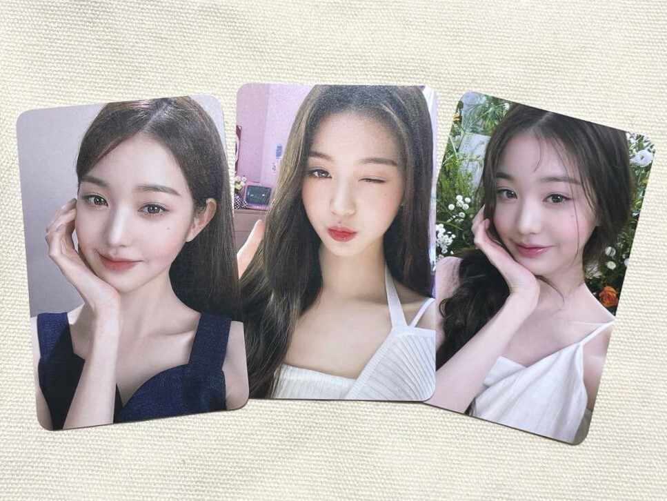 IVE WONYONG Hapa Kristin* 限定 トレカ 4枚 セット IVE Wonyoung × Hapa Kristin - Version 4 Photocard (Photo