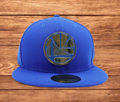 11822350] Mens New Era NBA Golden State Warriors Metal Logo