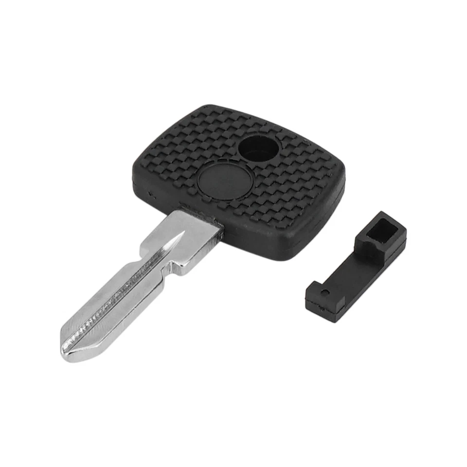 2 peças de reposição para Mercedes Benz estojo de chave de ignição sem transponder sem cortes em branco - Imagem 2 de 4