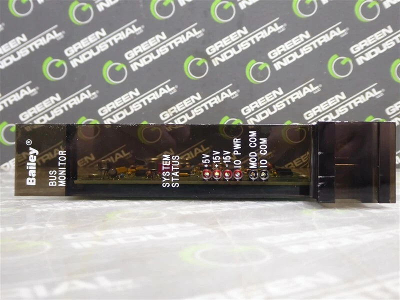 USED Bailey Controls 6637830A1 Bus Monitor Module  - Image 3 of 4