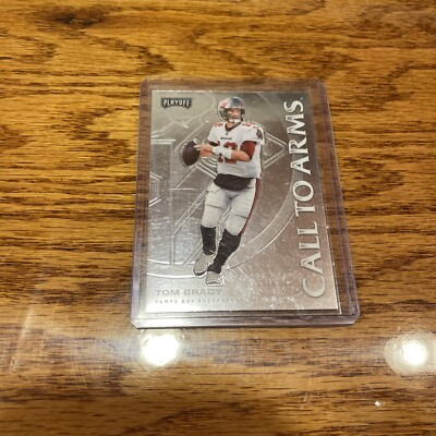 #ad 2020 Panini Playoff Call to Arms Silver #CA 1 Tom Brady $2.00