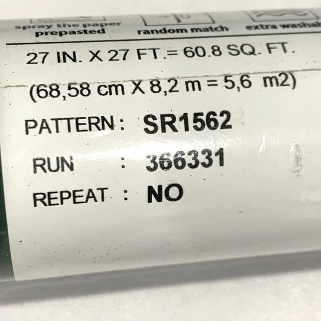 Papel de parede York padrão listrado verde SR1562 - Imagem 3 de 4