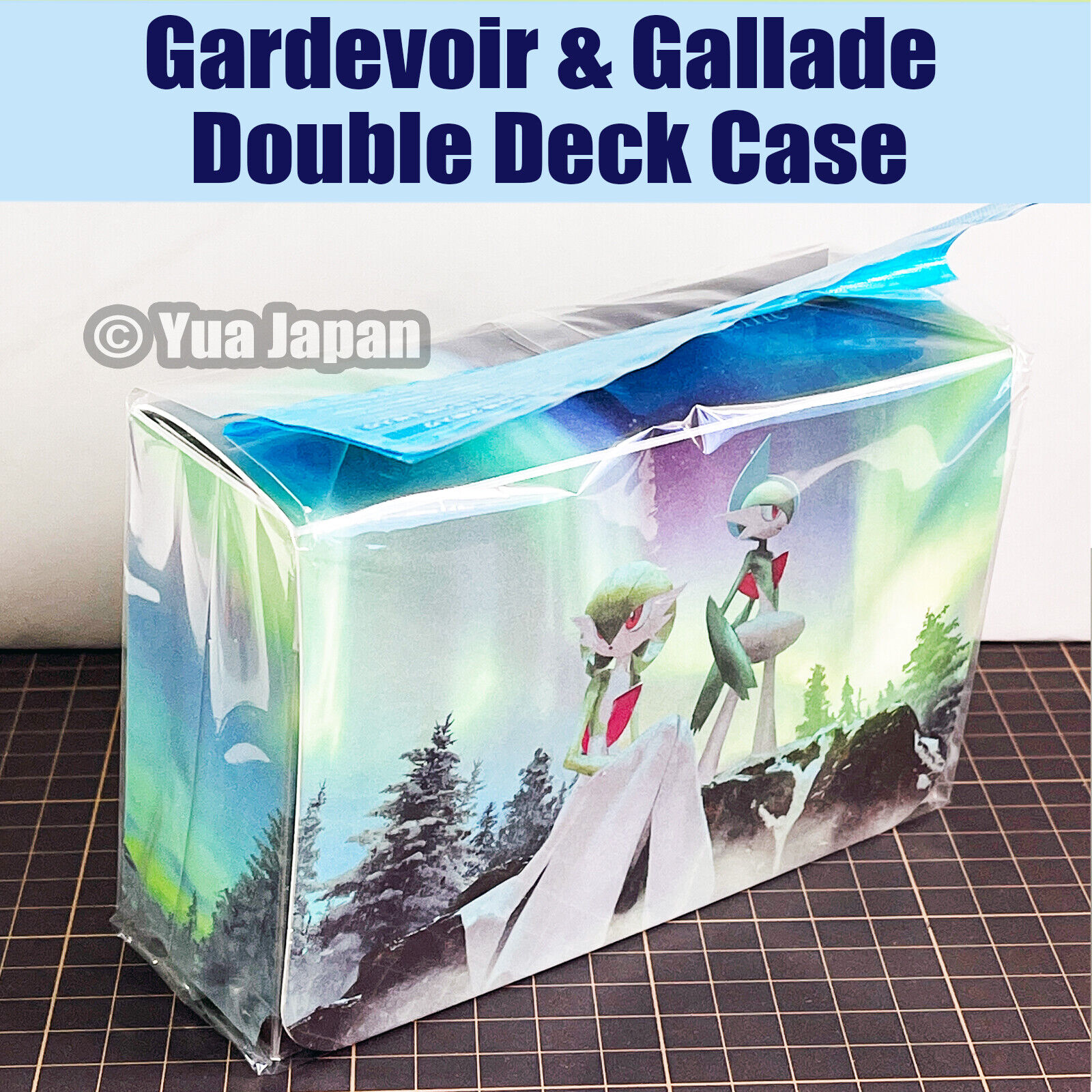 Gardevoir & Gallade Double Deck Case Pokemon Center Japan Original New 2021