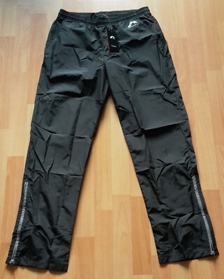 More Mile Laufhose Jogginghose Sporthose Running Crossfit schwarz Größe 14 / L