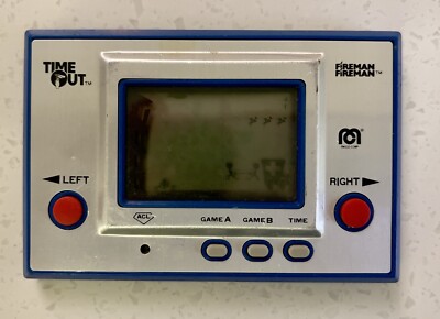 Game And Watch Rare Timeout Branded Game And Watch Fireman