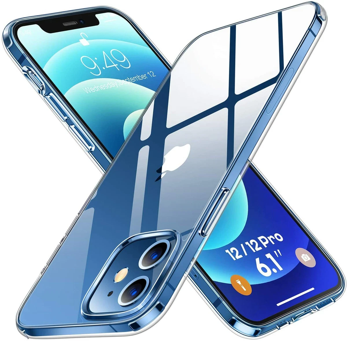 Humixx Clear iPhone 12 Case, iPhone 12 Pro Case, Transparent | eBay