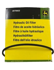 John Deere OEM Hydraulic Filter AR75603 & O-Ring R34733, genuine factory part!