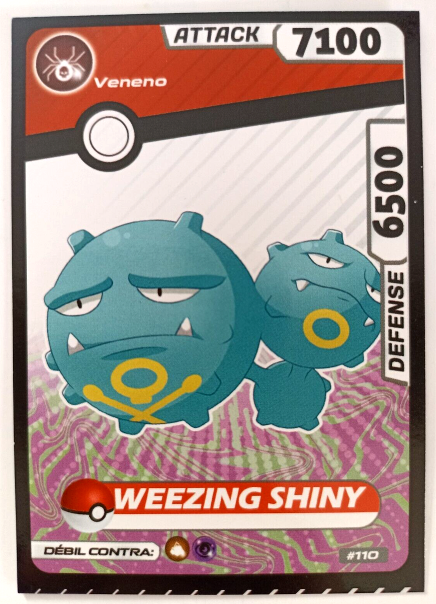 CARD POKEMON EE VOL. IV #032 SHINY WEEZING 2020 Kanto PERU South