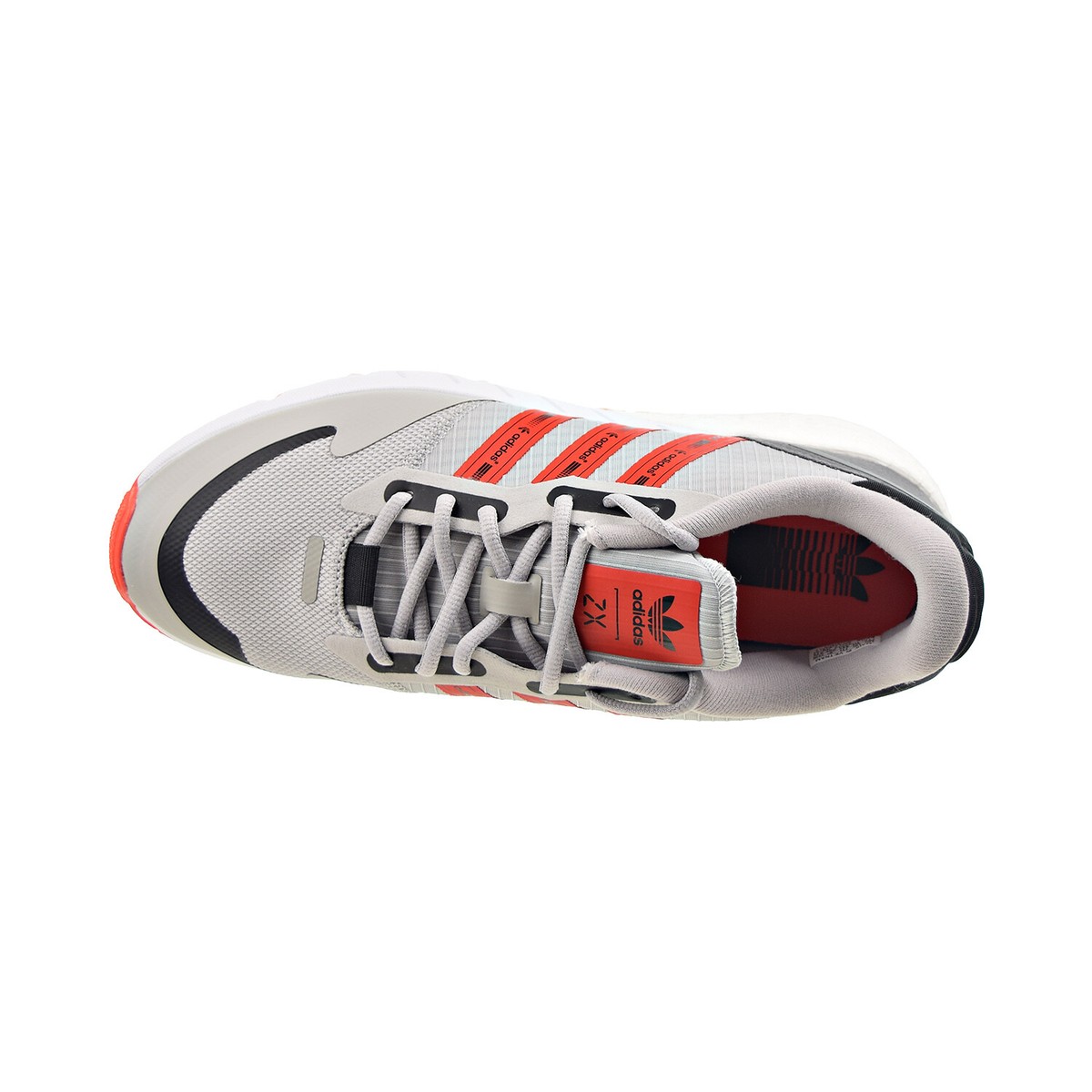 Size 10 - adidas ZX 1K Boost Grey Semi Solar Red for sale Size 10 - adidas ZX 1K Boost Grey Semi Solar Red for sale