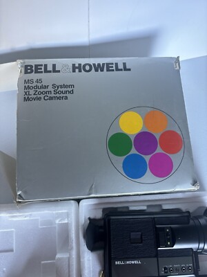 Super 8 MS45 Bell & Howell Modular XL zoom Sound Movie Camera w