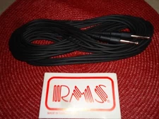 16' STEREO GUITAR CABLE CORD EFFECTS PEDAL DRUM TRIGGER FOR FOOT PEDALS 