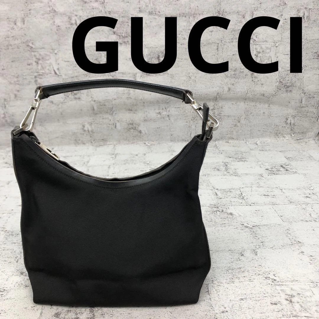 Gucci Sac à Bandoulière Noir Une Épaule pour Femme avec Vertical 24 Horizontal 25