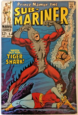 SUB-MARINER v1/05 RAW B(1ST TIGER SHARK: TODD ARLISS APP/ORIGIN) 1968 SEP MCU