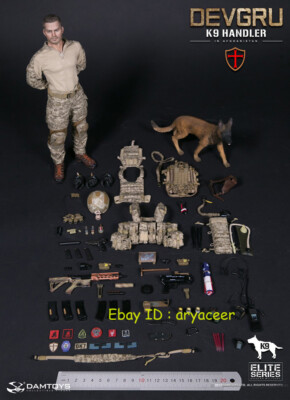 DAMTOYS 78040 1/6 Devgru K9 Handler In Afghanistan Figure Model In
