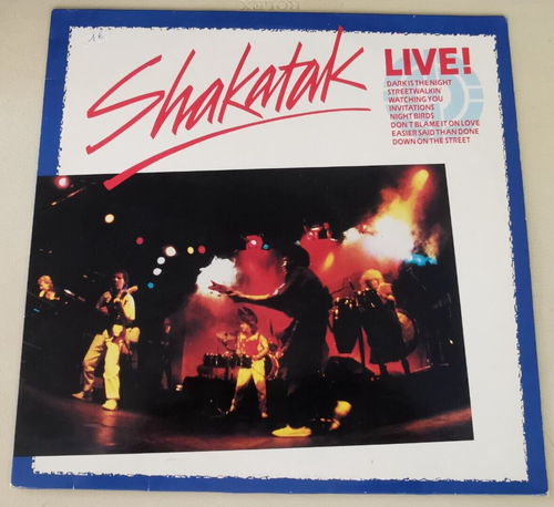 LP 156. 33 rpm vinyl - SHAKATAK LIVE. London UK 1985 - Imagen 2 de 4