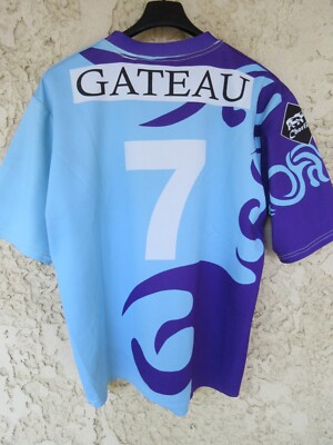 Maillot Rugby A.S STAPS ORSAY - Porté N°7, Taille 5 XL, Homme