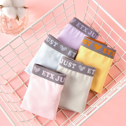 Girls Underwear Cotton Boxer Briefs Comfort Breathable Shorts Briefs For 2-16 YR - Picture 12 of 151