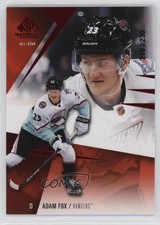 2023-24 Upper Deck SP Game Used All-Stars Red 210/230 Adam Fox #148 0i39