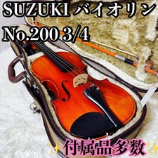 SUZUKI Violin 3/4 No.200 Hard case included Suzuki