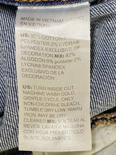 Chioc's So Slimming Girlfriend Slim Leg Ankle Jeans Size 16 Boho Hippie Festival - Picture 11 of 12
