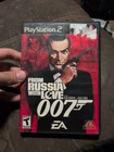 James Bond 007 From Russia With Love(Sony PlayStation 2, 2005) Complete