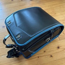 Randoseru Backpack Glowing Fit-chan Black Blue School Bag New