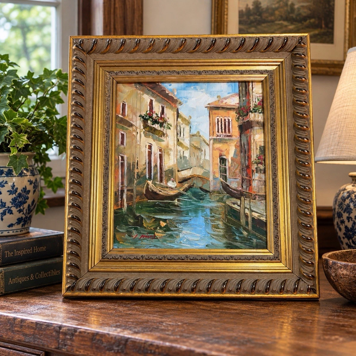 アンティーク本物油絵Venice Venice Painting for sale | eBay