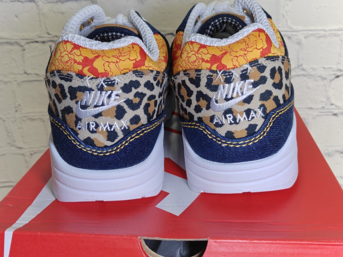 Nike Air Max 1 PRM 'Denim Leopard' (FJ4452-432) - Size 13 Mens | eBay