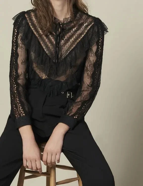 Sandro Lace Tops for Women for sale | eBay