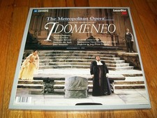 IDOMENEO 2-Laserdisc LD BOXED SET EXCELLENT CONDITION LUCIANO PAVAROTTI STARS