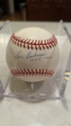Lou Boudreau Autographed Official MLB Baseball Cleveland Indians H.O.F. 1970