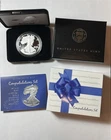 2025-W 1oz Proof American Silver Eagle Congratulations Set COA