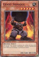Yu-Gi-Oh: Seismic Giant | DREV-FR001 | Commune | EX | FR