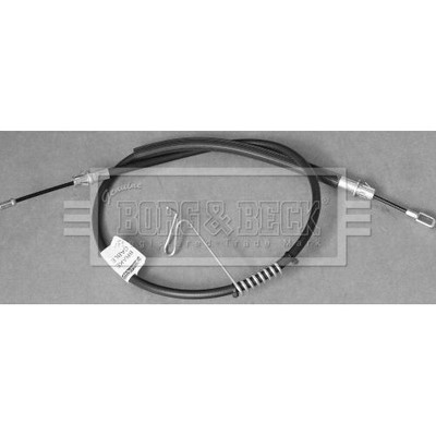 BORG & BECK Cable Pull, parking brake BKB3380