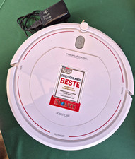 ProfiCare PC-BSR 3042 Staubsaugerroboter kabellos HEPA Weiß inkl. Ladegerät