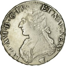 Monnaie, France, Louis XVI, Écu aux branches d'olivier, Ecu, 1784, Limoges