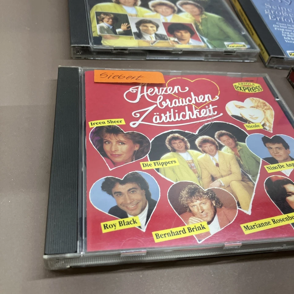 Roy Black Schlager Sammlung Flippers Marianne Rosenberg 4 CDs Andy Borg CD LOT - Bild 2 von 4