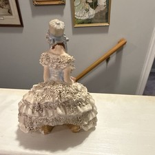 Victorian Woman Figurine In Occupied Japan Collectibles for sale