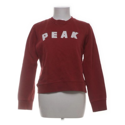 Peak Performance, Sweatshirt, Größe: M, W Express Crew, Rot, Baumwolle #ORz