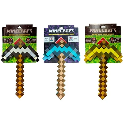 MOJANG Minecraft Transforming Diamond Sword/Pickaxe