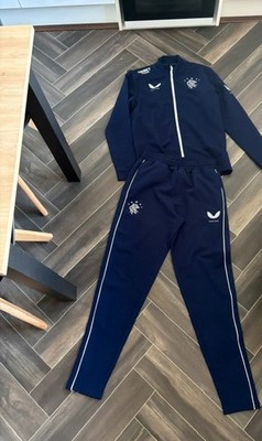Seltener Glasgow Rangers Fußball Trainingsanzug Castore nie getragen M