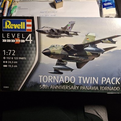 Revell 1:72 Bausatz  Tornado -Twin Pack 50th Anniversary Panavia ,OVP-neu-rar